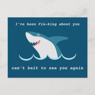 Denken Sie an Ihren Urlaub Postkarte