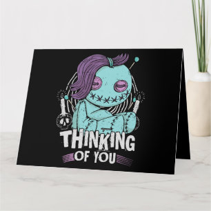 Denken Sie an Ihren Voodoo Dollars Niedlich und gr Karte