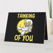 Denken Sie an Ihren Voodoo Dollars Niedlich und gr Karte (Rückseite)