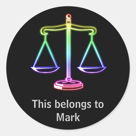 Denken Sie an Justiz - Aufkleber (Vorderseite)