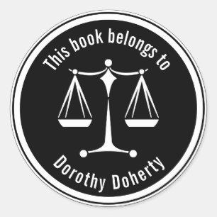 Denken Sie an Justiz - Aufkleber