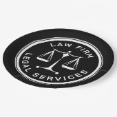 Denken Sie an Justiz - Jurastudium Pappteller (Schrägansicht)