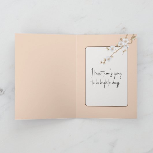 Denken Sie an Kaffee für Fenster Karte (Innenseite)