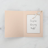 Denken Sie an Kaffee für Fenster Karte (Innenseite)