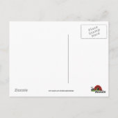 Denken Sie an Ladybug-Postkarte Postkarte (Rückseite)