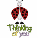 Denken Sie an Ladybug-Skulptur<br><div class="desc">lustige Nachrichtenbildhauerei</div>