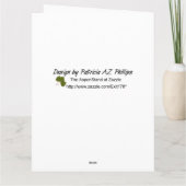 Denken Sie an Milberts Tortoiseshell-Schmetterling Karte (Rückseite)