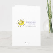 Denken Sie an Monarch Butterfly Karte (Rückseite)