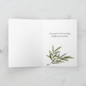 Denken Sie an Olive You Fun Liebe Card Karte (Innenseite)