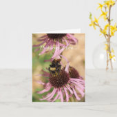 Denken Sie an "On Black Mit Augen Susan Pano" Karte (Gelbe Blume)