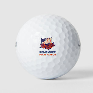 Denken Sie an Pearl Harbour Golfball