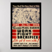 Denken Sie an Pearl Harbour Poster (Vorne)