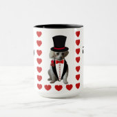 Denken Sie an Poodle zwei Tone Kaffee Tasse (Zentrum)