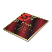 Denken Sie an Poppy Fliese (Seite)