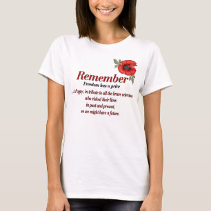 Denken Sie an Poppy T-Shirt