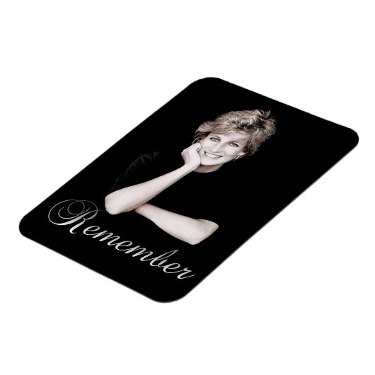 Denken Sie an Princess Diana Magnet (Linke Seite)