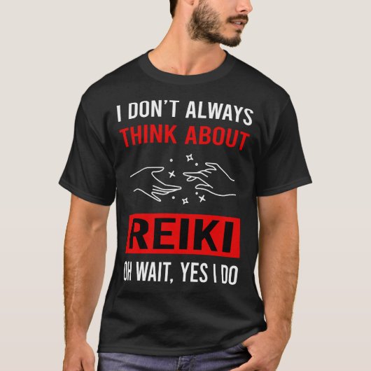 Denken Sie an Reiki T-Shirt (Vorderseite)