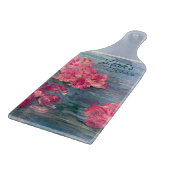 Denken Sie an rosa Schneidebrett (Ecke)