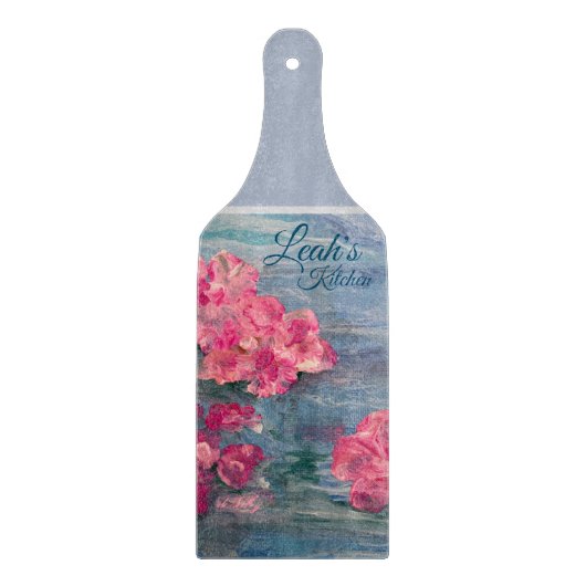 Denken Sie an rosa Schneidebrett (Vorderseite)