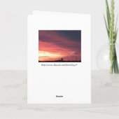 Denken Sie an Sie ~ 5 Karte (Rückseite)