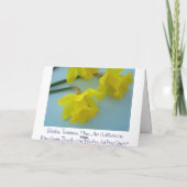 Denken Sie an Sie an dieses Ostern! Karten Diözodi (Rückseite)