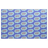 Denken Sie an Sie, blau Stoff (Fat Quarter (45,7 x 55,9 cm))