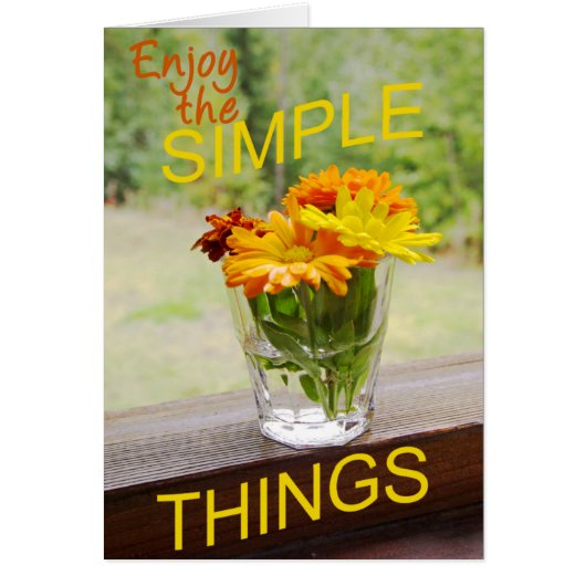 Denken Sie an Sie Daisy Still Life Personalisiert (Vorne)