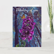 Denken Sie an Sie, den Fuchshandschuh und Schmette