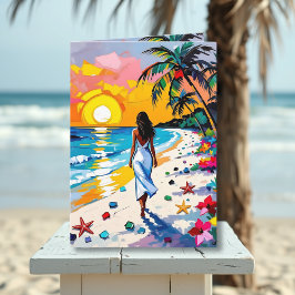 Denken Sie an Sie | Einchecken Karte