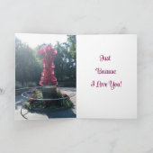 Denken Sie an Sie, Faltkarte Karte (Innenseite)