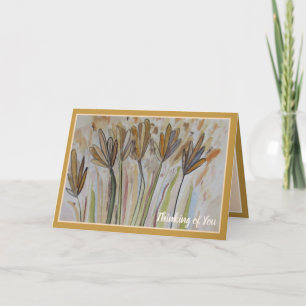 Denken Sie an Sie - Feld der wilden Blume Karte