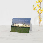 'Denken Sie an Sie' Foto notecard Karte (Gelbe Blume)