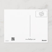 Denken Sie an Sie - Gelber Schwanz Postkarte (Rückseite)