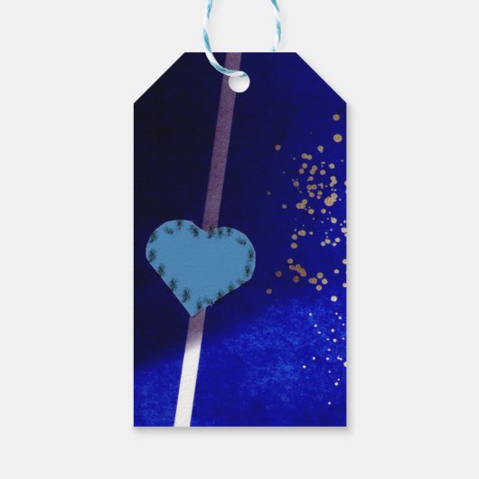 Denken Sie an Sie Geschenkanhänger (Rückseite)