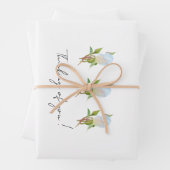 Denken Sie an Sie! Geschenkpapier Set (Beispiel)