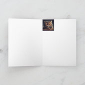 Denken Sie an Sie Grumpy Grouchy Cat Kitten Fun Karte (Innenseite)