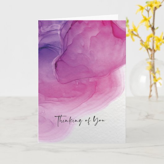 Denken Sie an Sie - Grüße Karte (Gelbe Blume)