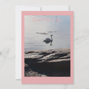 "Denken Sie an Sie" Grußkarte Dankeskarte