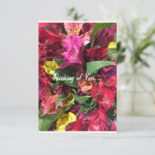 "Denken Sie an Sie" Grußkarte Karte (Stehend Vorderseite)