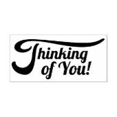 Denken Sie an Sie Gummistempel (Prägung)