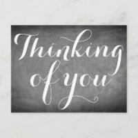 Denken Sie an Sie Handwriting Typografie Schwarz-w