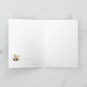 Denken Sie an Sie - Honey Bear Grußkarte Karte (Innenseite)