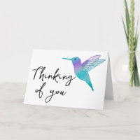 Denken Sie an Sie Hummingbird
