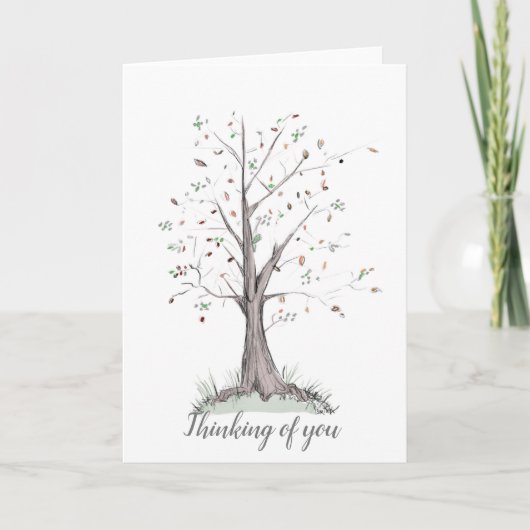 Denken Sie an Sie Karte (Vorderseite)