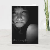 Denken Sie an Sie Karte (Vorderseite)