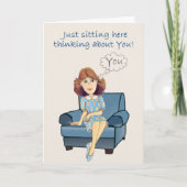 Denken Sie an Sie Karte (Vorderseite)