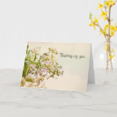 " Denken Sie an Sie" Karte (Gelbe Blume)