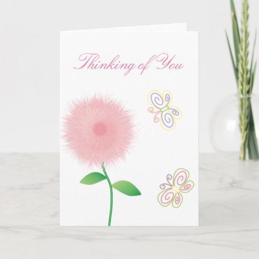 Denken Sie an Sie - Karte (Vorderseite)