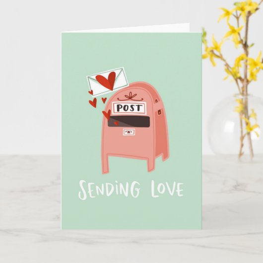 Denken Sie an Sie Karte (Gelbe Blume)