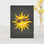 Denken Sie an Sie Karte (Gelbe Blume)